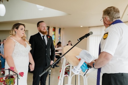 Wedding ceremony by Dr. Gerrit Rademeyer in Bedford