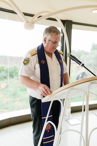 Wedding ceremony by Dr. Gerrit Rademeyer in Bedford